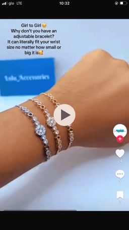 Adjustable bracelet