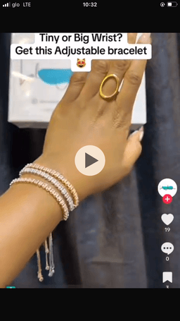 Adjustable bracelet