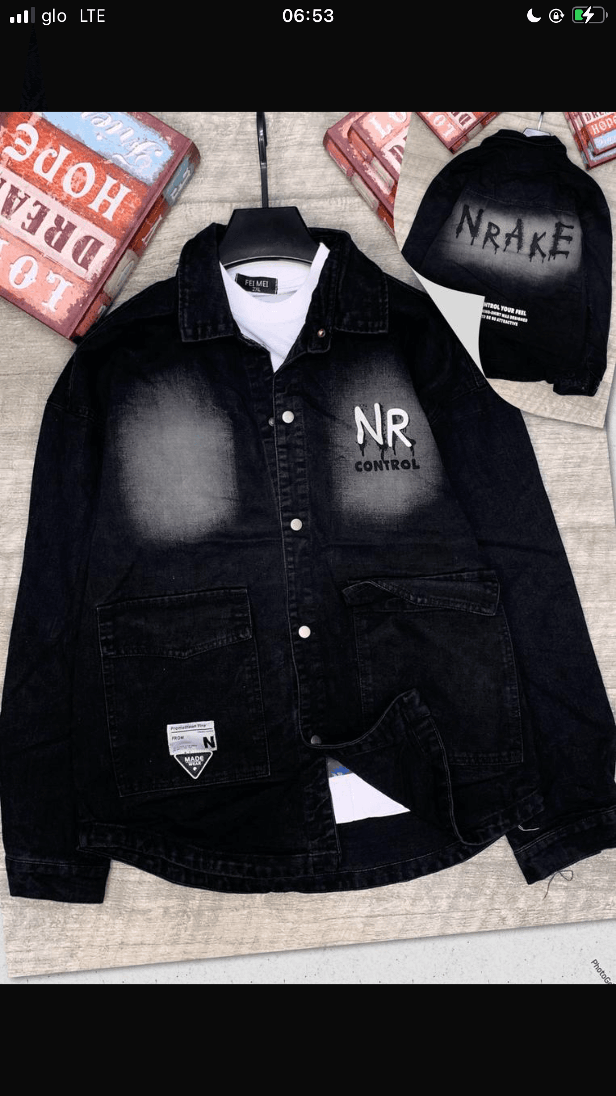 Luxury jeans jacket