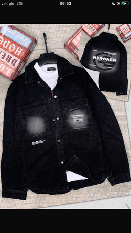 Luxury jeans jacket
