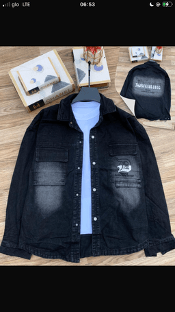 Luxury jeans jacket